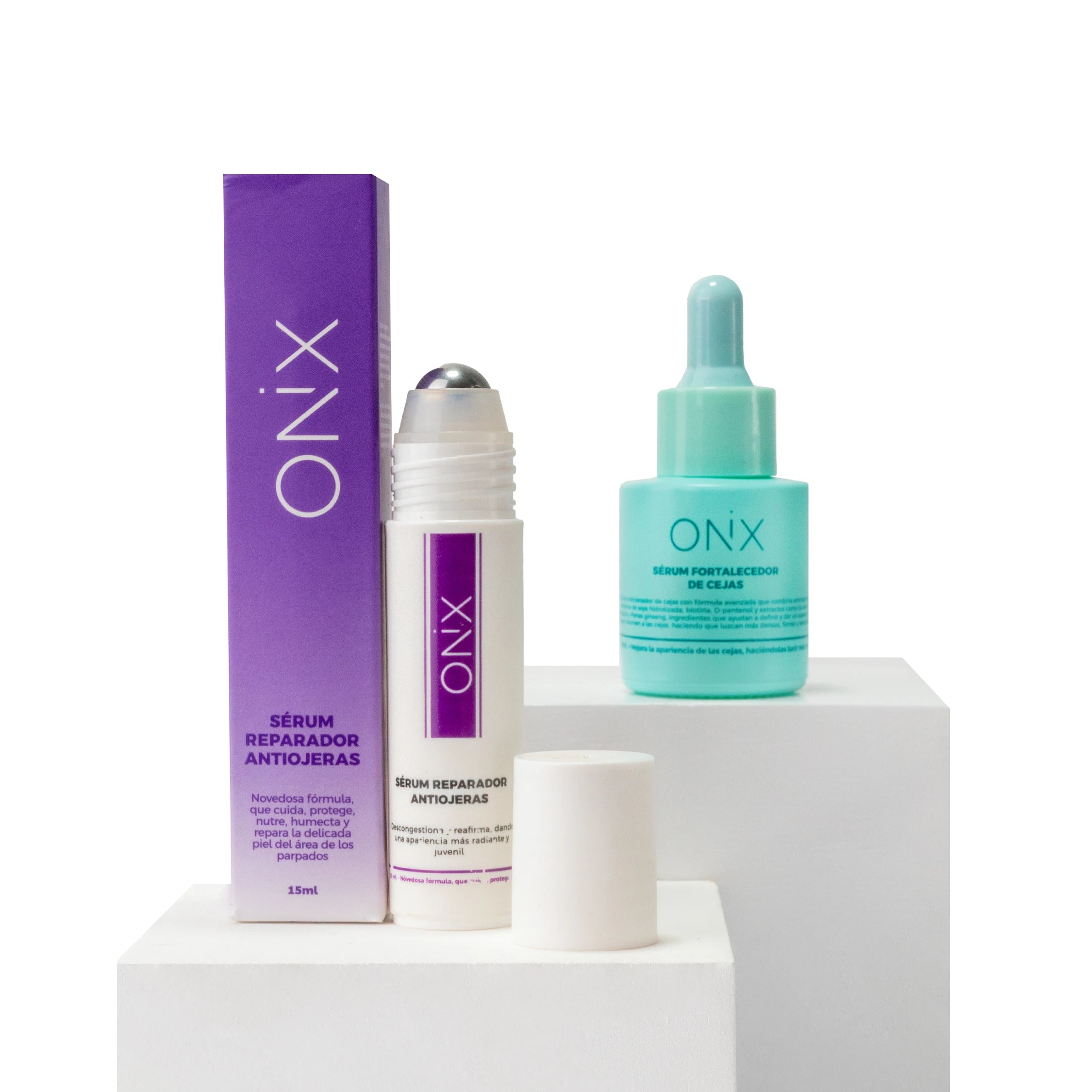 DÚO MIRADA DEFINIDA | SÉRUM ANTIOJERAS + FORTALECEDOR DE CEJAS