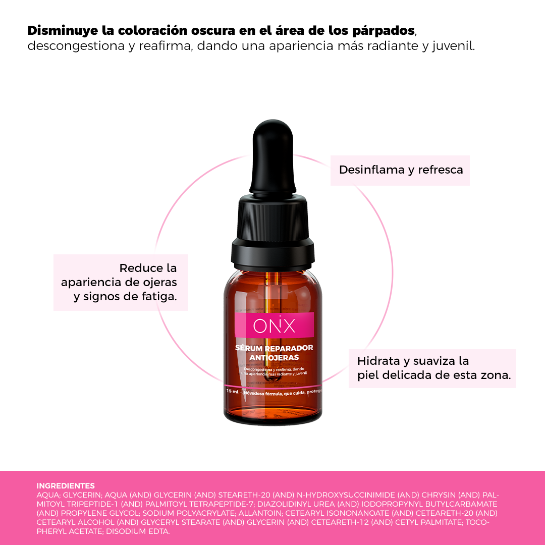 Sérum Reparador Antiojeras