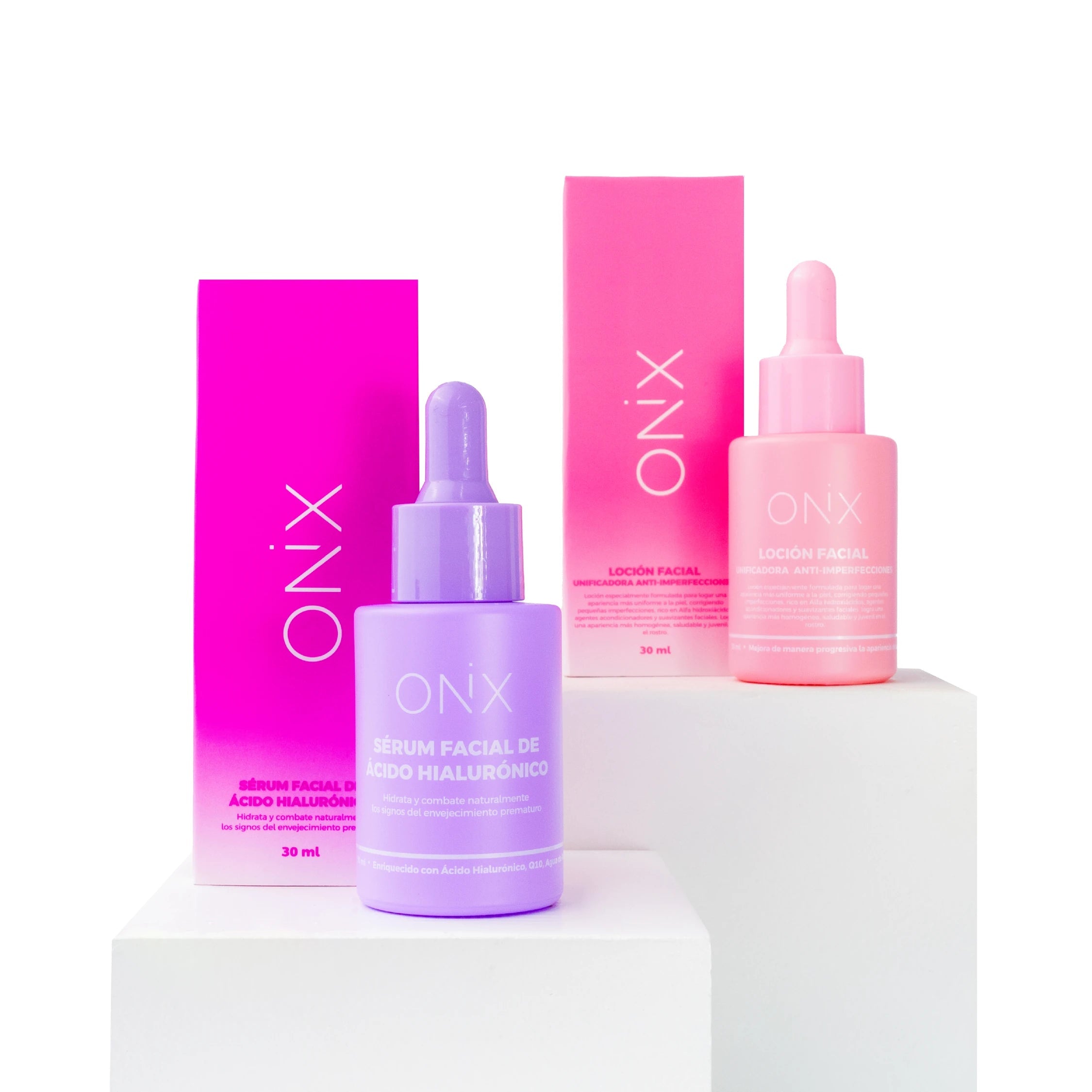 DÚO FACIAL ACLARANTE | ROSTRO SIN MANCHAS E HIDRATACIÓN PROFUNDA - Onix Skincare